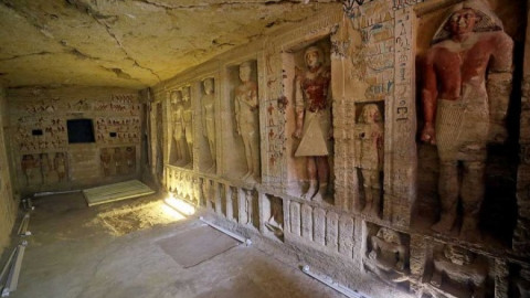 Encuentran tumba de hace 4 mil 400 años en Egipto