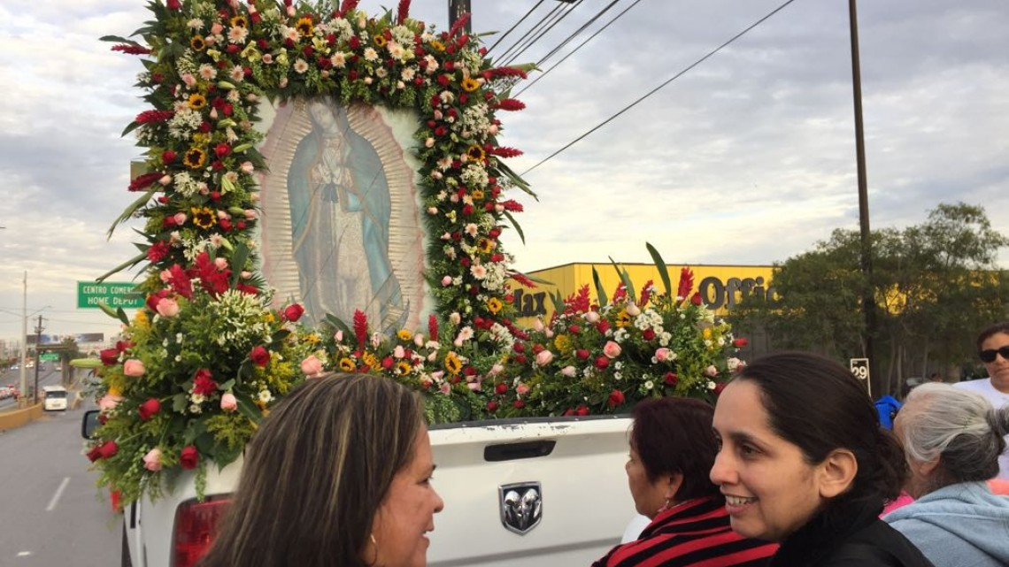 Fieles acompañan en 12 peregrinación de Grupo Gape