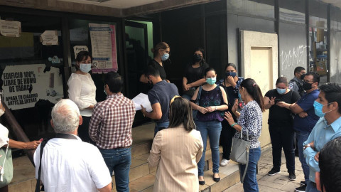 Continúan las protestas en contra del ISSSTE por cancelación de contrato de guarderías