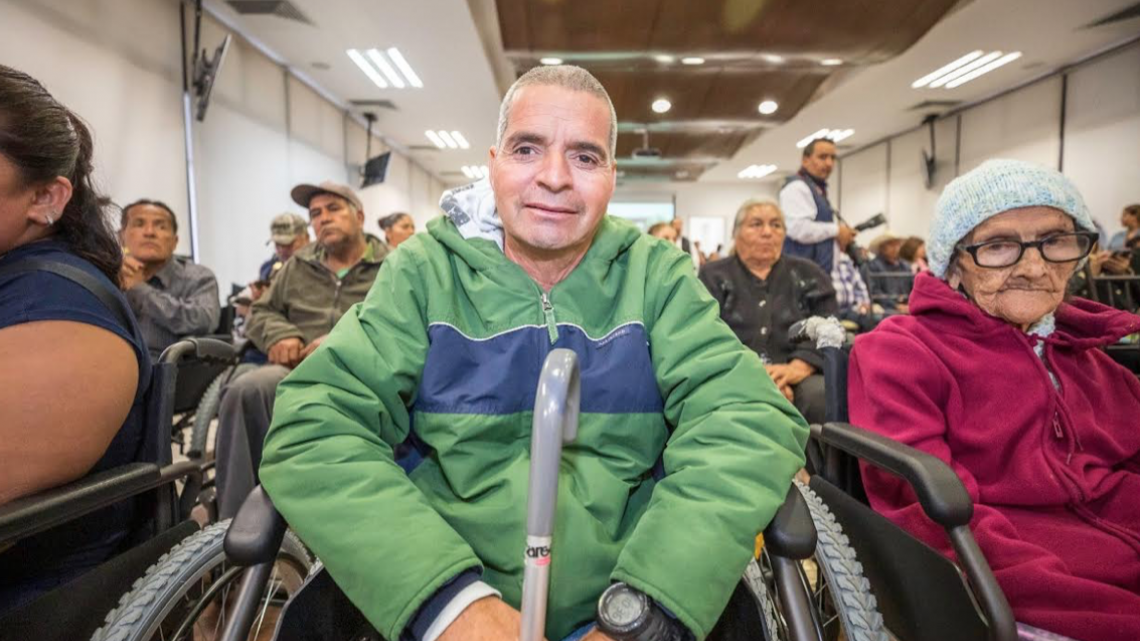 Entregan DIF Tamaulipas y Salud, apoyos funcionales a personas con discapacidad