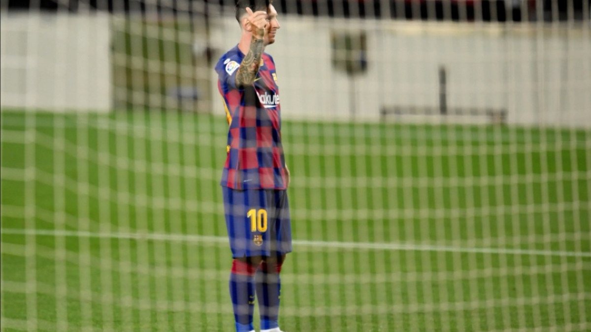 Llegó el gol 700 para Messi 