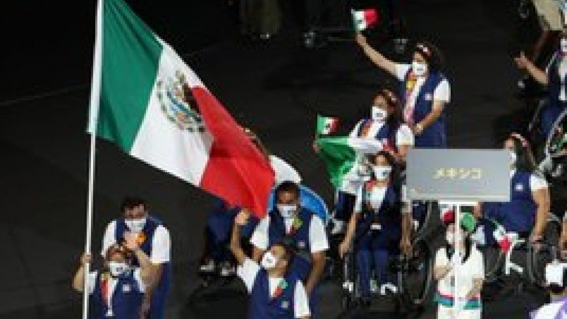 Así fue como México desfiló en la inauguración de los juegos Paralímpicos 