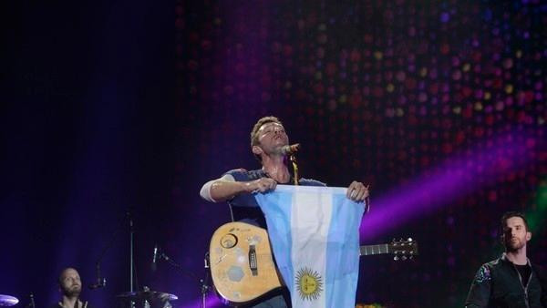 Coldplay toca "De Música Ligera" en Argentina 