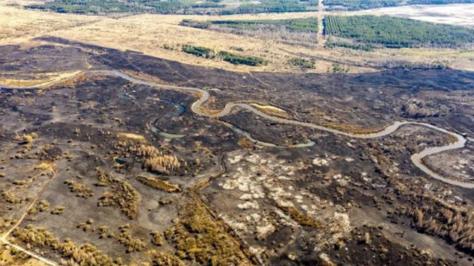 Incendio llega a Prípiat, está a 2 km de residuos radiactivos de Chernóbil