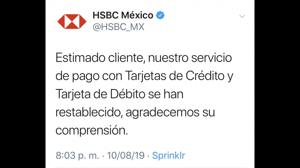 Bancos reportan recuperación paulatina de sistema