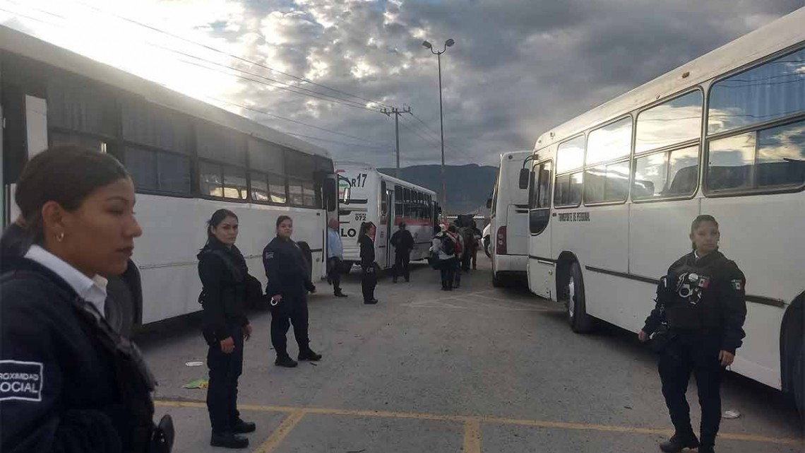 Inicia caravana migrante camino hacia Piedras Negras