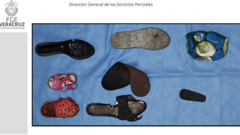 Hacen público catálogo de prendas halladas en fosas de Veracruz