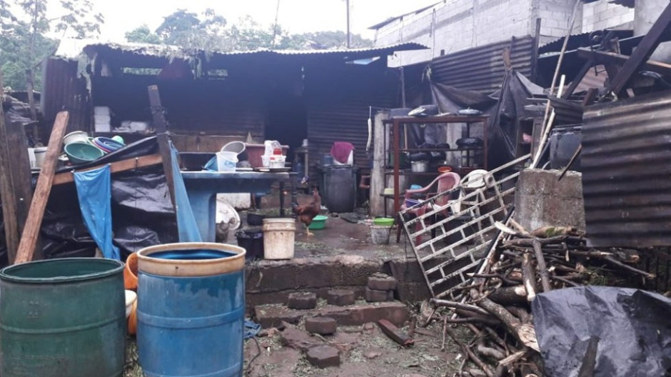 Lluvias en Guatemala dejan más de 5 mil afectados