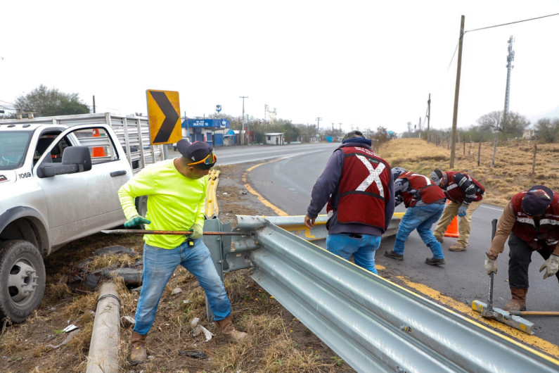 Mejora Gobierno de Carlos Peña Ortiz seguridad en carretera 