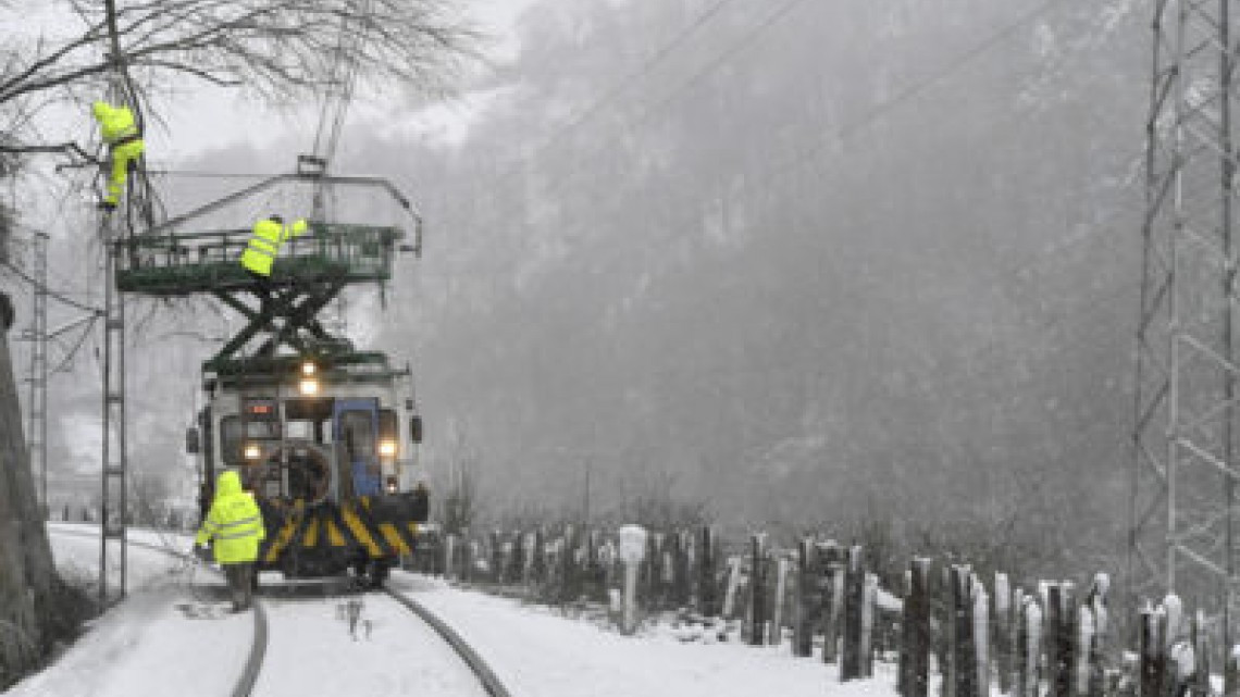 Afectaciones en España tras temporal de nieve