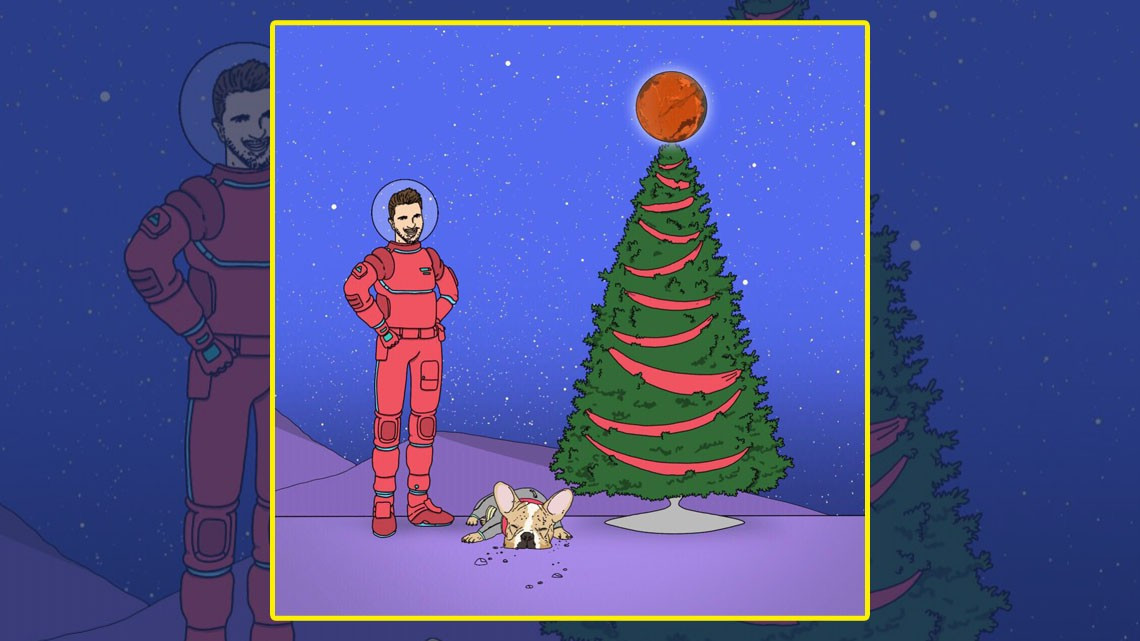 Así reciben las celebridades navidad