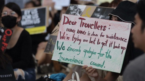 Continúan las protestas en Hong Kong