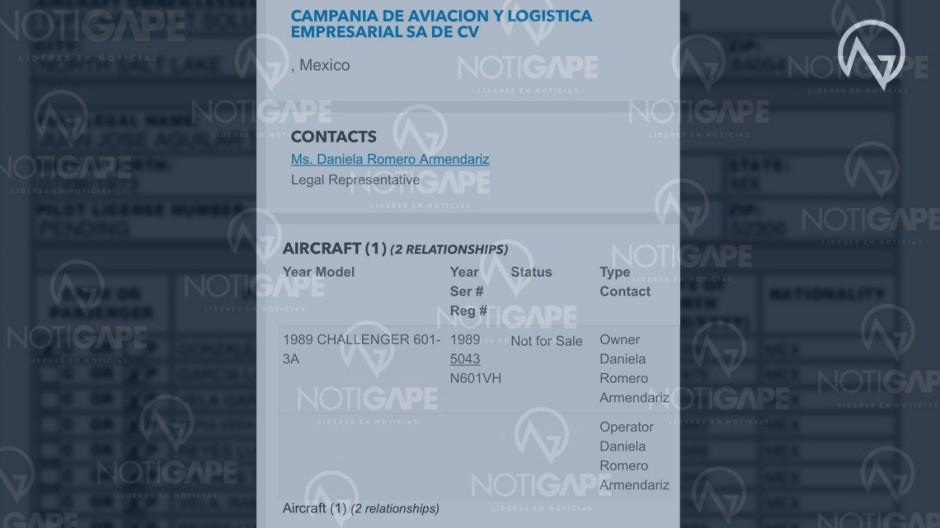 Desaparece avión que viajaba de Las Vegas a Monterrey. Ver lista aquí