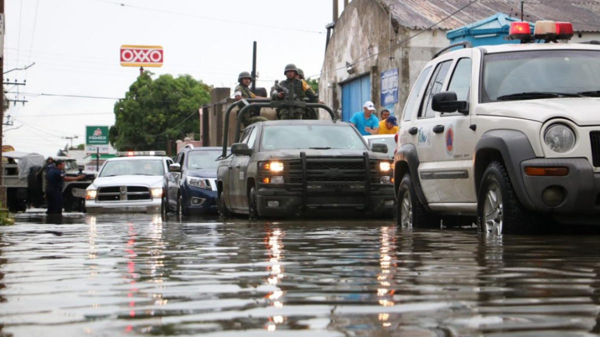 Supervisan colonias afectadas por lluvias
