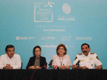 Mérida preparándose para los Premios Nobel de la Paz