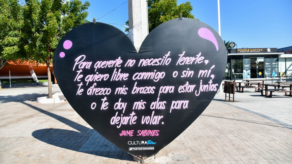 Las frases de los grandes poetas y escritores  regresan a Ciudad Victoria con #POETASYAMORES