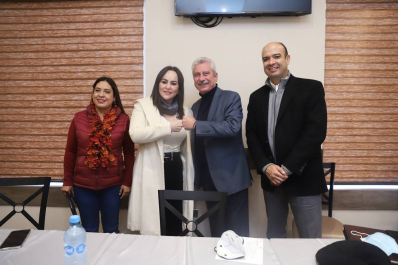 Reconoce líder del Congreso Tamaulipeco trabajo de alcaldesa para dignificar la ciudad