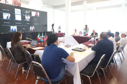 Presentan propuestas para impulsar la economía metropolitana binacional en el laboratorio Visión de ONU-HÁBITAT 