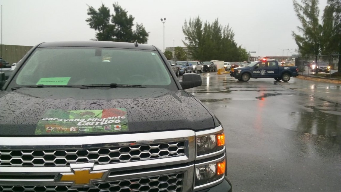 Parte caravana de Coonacionales rumbo a San Luis Potosí