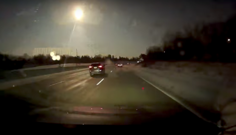 Temblor en Detroit por caída de meteorito