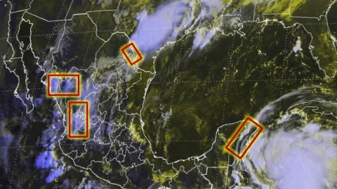 Tormenta Franklin llegará el miércoles a Tamaulipas: PC
