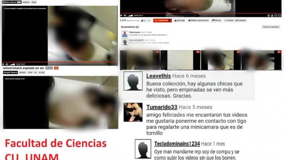 Mayor seguridad ante grabaciones de alumnas en baños de la UNAM