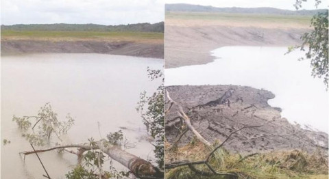 Desaparece laguna por “socavón, grieta o temblor”, inician investigaciones