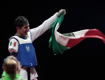 Juan Diego García se cuelga el oro en la final de Parataekwondo; Llega México a las 21 medallas en Tokio 2020 