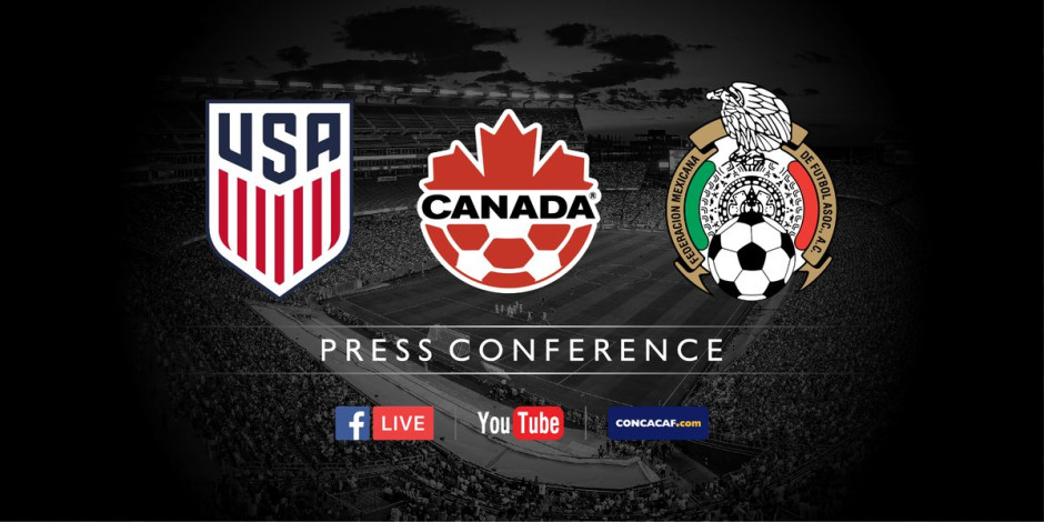 Concacaf pide ser sede de Mundial 2026 con México, EUA y Canadá