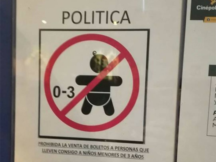 Cinépolis prohíbe la entrada a menores de 3 años a sus salas 