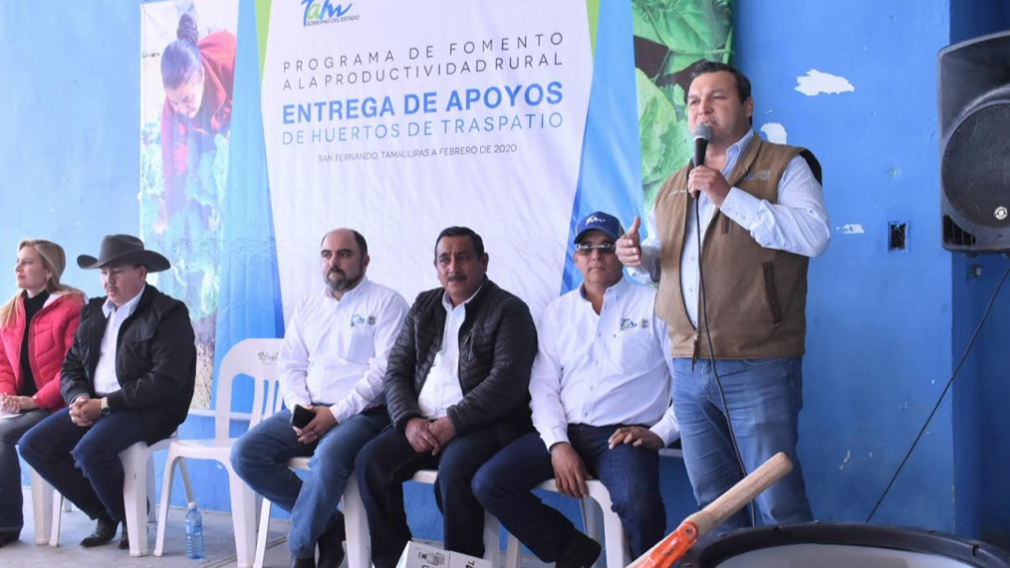 Refrenda Gobierno del Estado apoyo al campo con entrega de Huertos de Traspatio