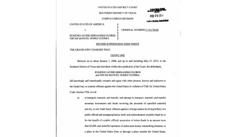 Aumenta EU cargos contra Eugenio Hernández y su cuñado