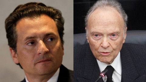 Lozoya, acusado y Gertz, fiscal, con el mismo abogado