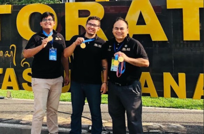 Ganan oro estudiantes tamaulipecos en Feria Internacional de Ciencias e Innovación en Indonesia