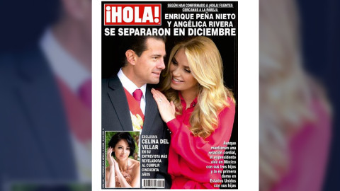 EPN y Angélica Rivera, ¿separados desde diciembre?