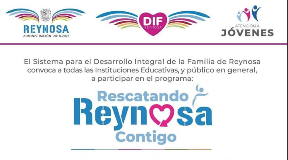 Realizará DIF Reynosa primer curso de capacitación para proyecto "Rescatando Reynosa Contigo"
