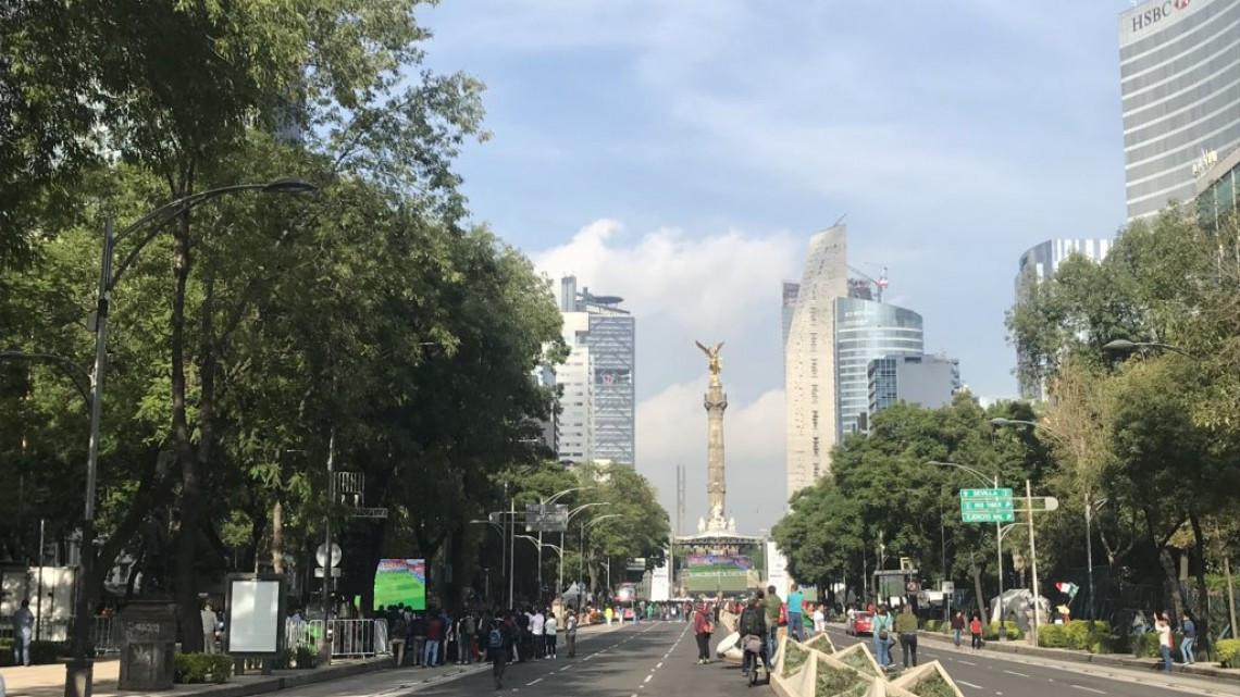 En el Ángel de la Independencia arranca la emoción nacional