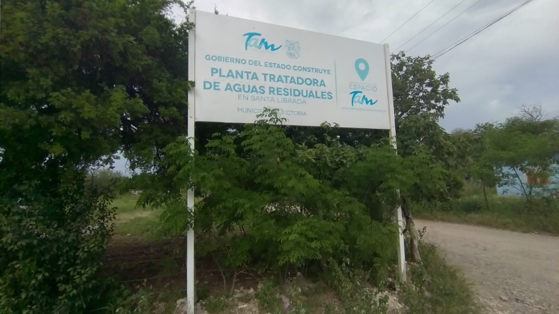 Impulsa Gobierno de Tamaulipas construcción de planta tratadora de aguas residuales en Victoria
