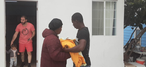 Migrante haitiana da a luz en Reynosa