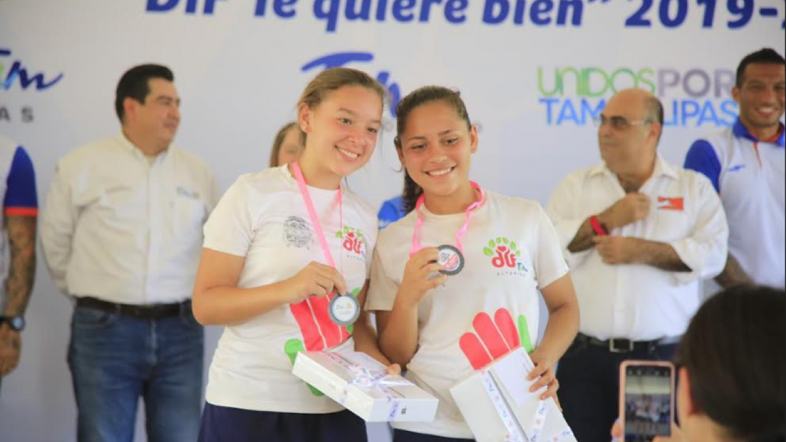 Premian a ganadores del torneo estatal de la copa DIF Tam