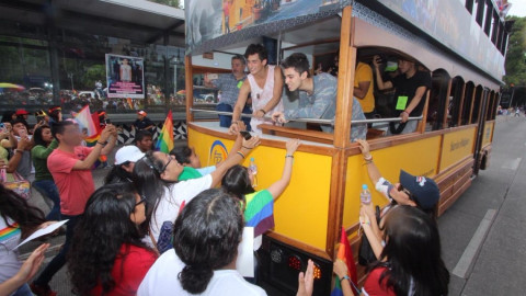 Puebla marcha por el orgullo LGBTI