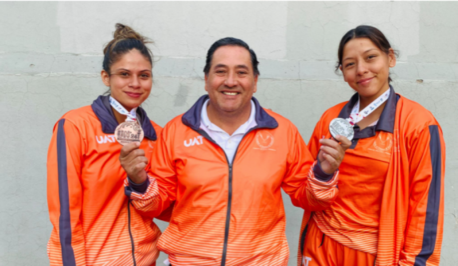 Con plata y bronce cierra Taekwondo de la UAT en Universiada Nacional