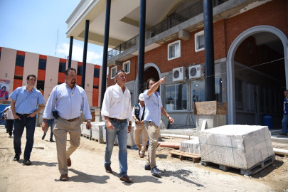 Supervisan avance en obra de Mercados Municipales