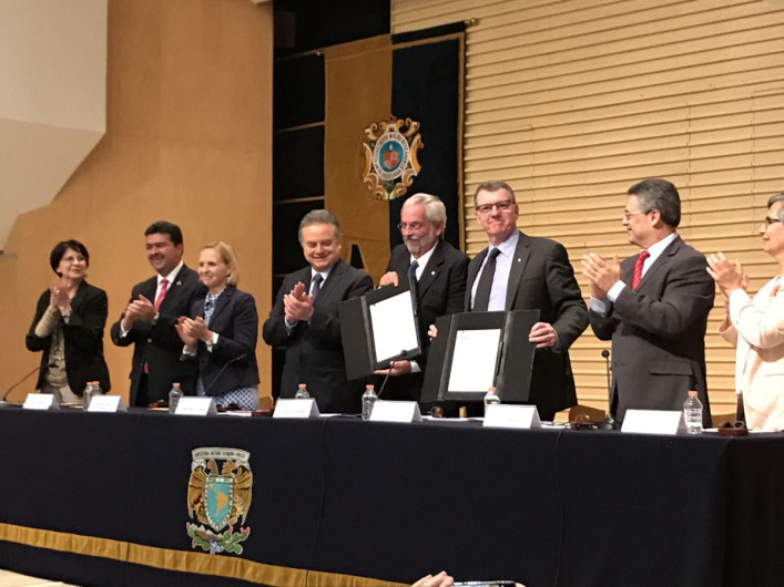UNAM y Canadá acuerdan formar profesionistas para el sector energético