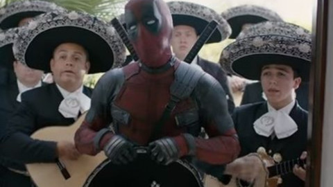 Deadpool le lleva mariachi a David Beckham
