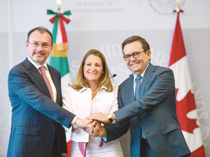Hoy dan inicio renegociaciones del TLCAN