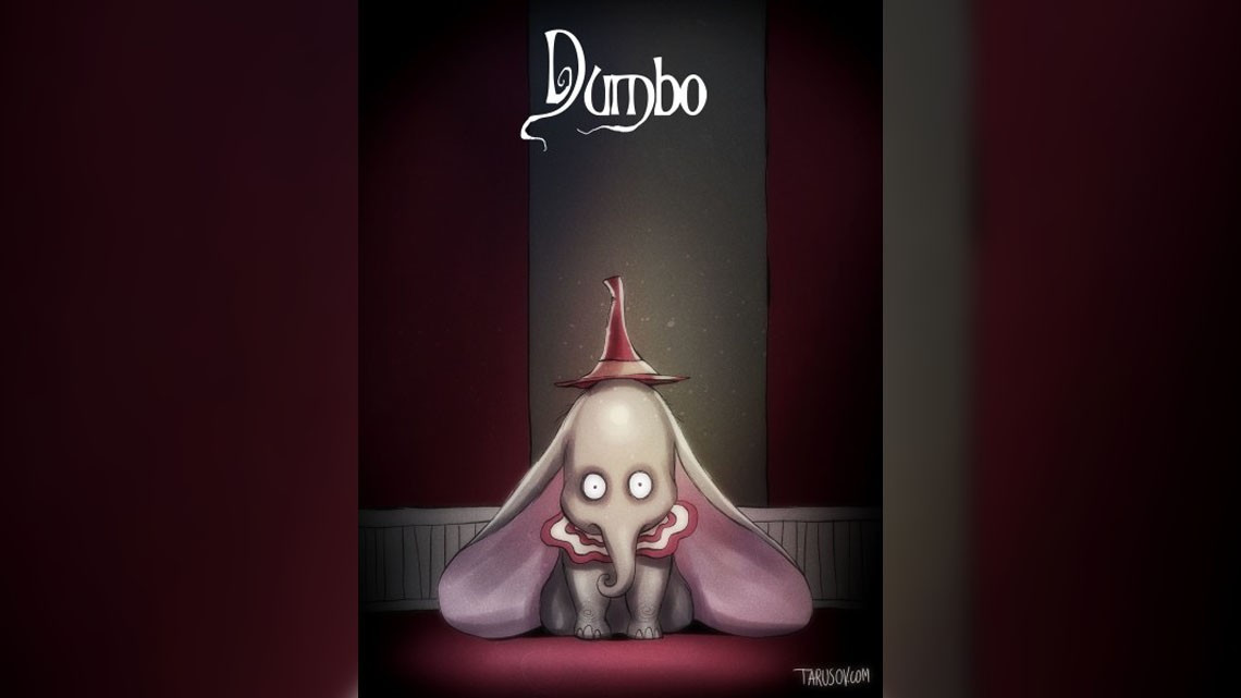Disney se pinta al estilo de Tim Burton
