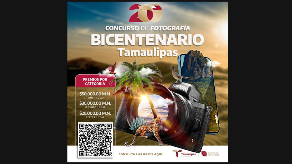 Invitan a concurso de fotografía celebrando el Bicentenario de  Tamaulipas