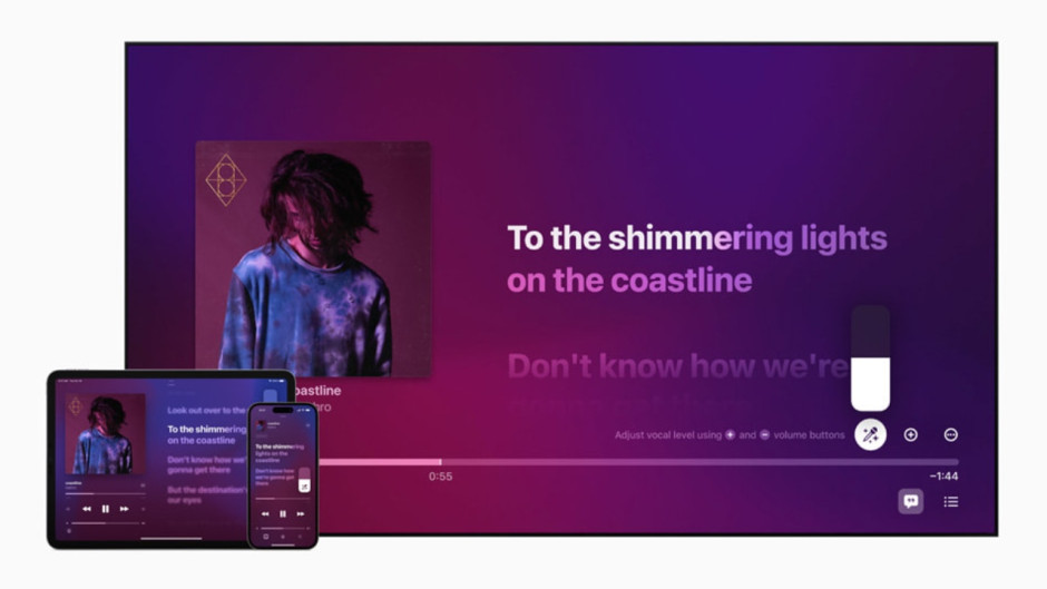 Apple Music estrena un moderno modo karaoke