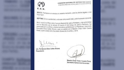 César Duarte es expulsado oficialmente del PRI